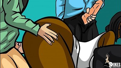 Studinten hawwe seks mei swarte learaar nei skoalle